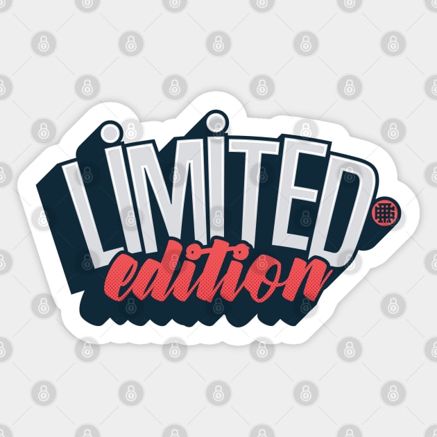 Ltd. Ed. Sticker by monsieurgordon